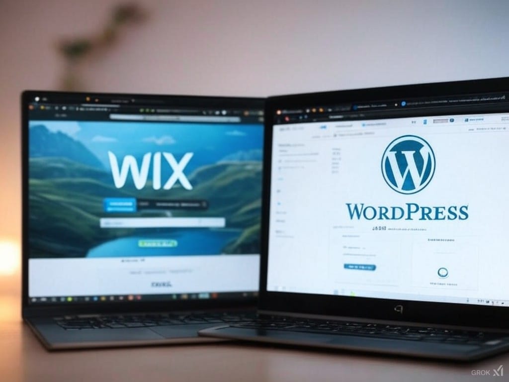 Wix ou WordPress